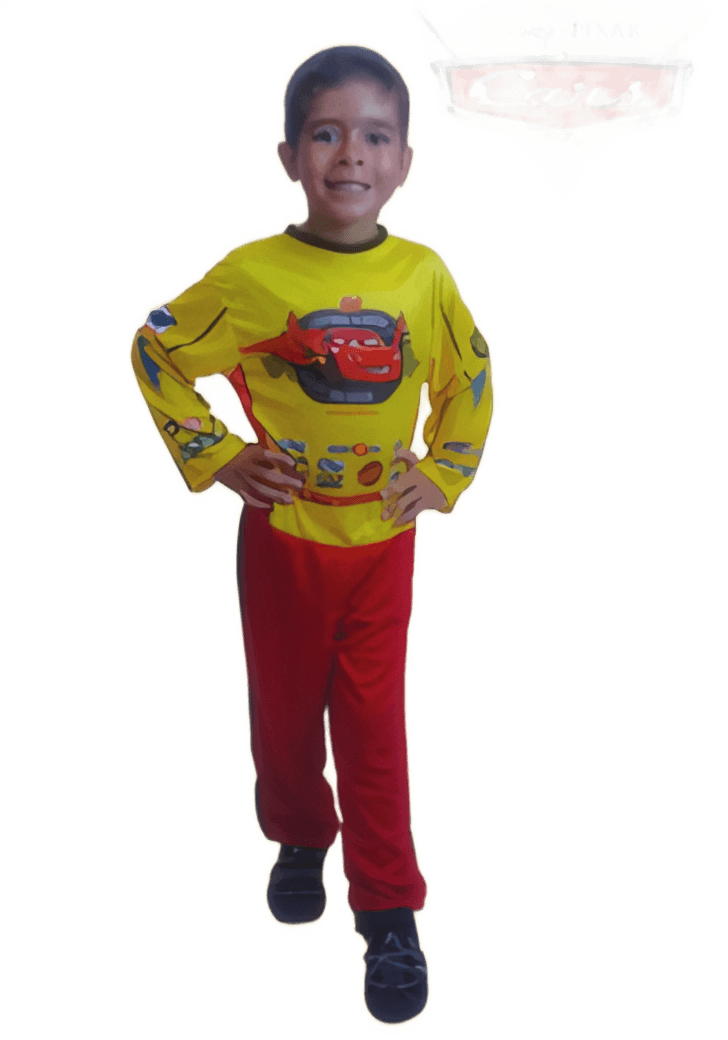 Disfraz de Cars (Lightning McQueen)