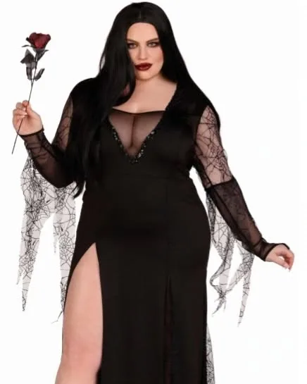 Disfraz de Morticia