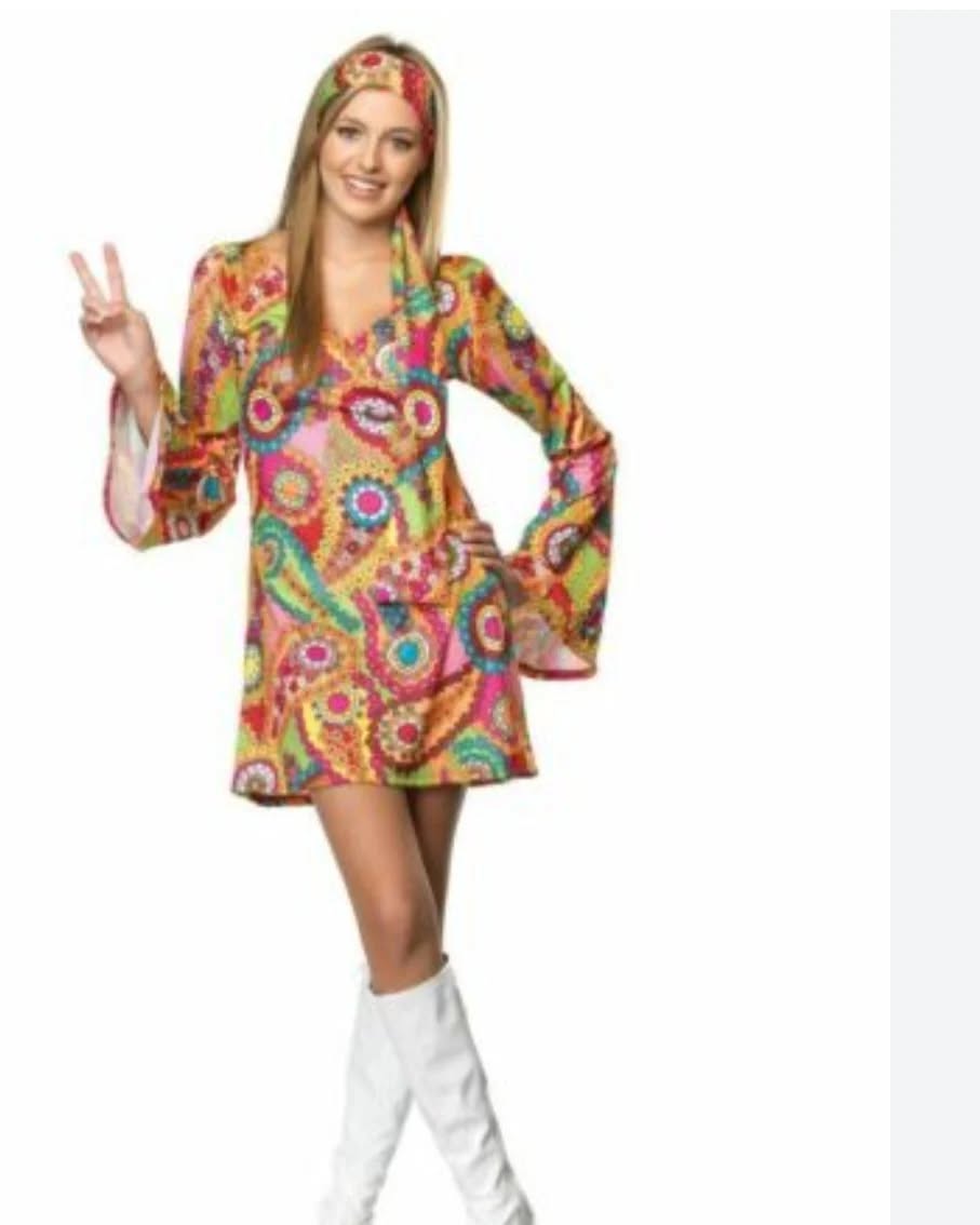 Disfraz de hippie