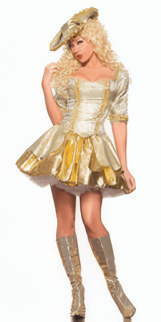 Disfraz de María Antonieta