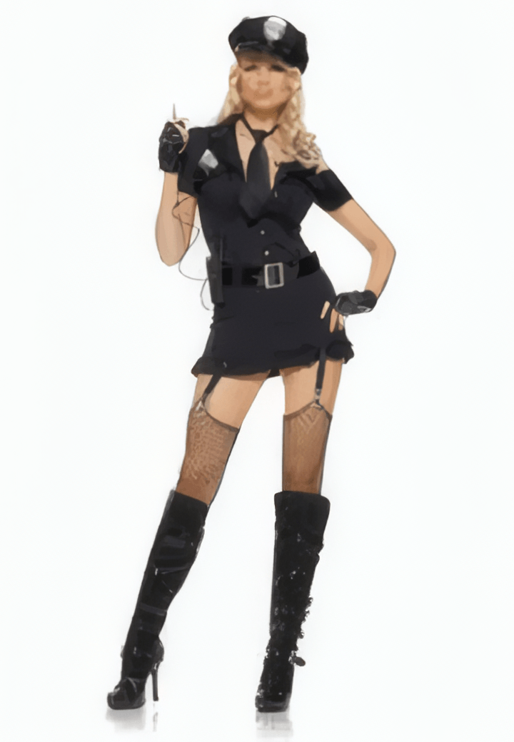 Disfraz de Policía Mujer Premium