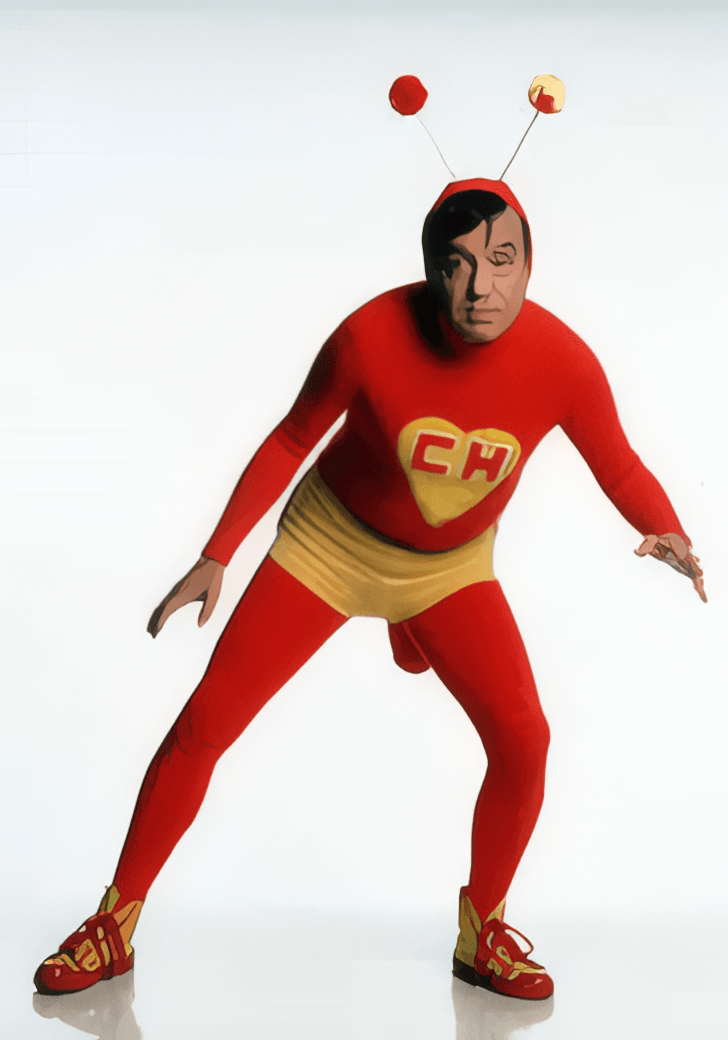 Disfraz del Chapulín Colorado