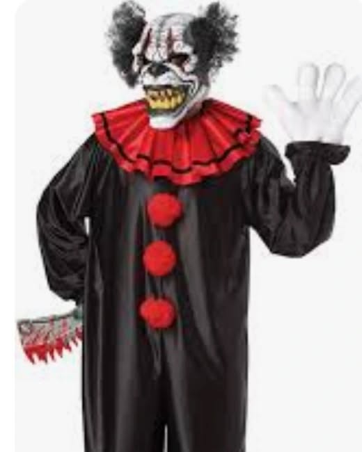 Disfraz de payaso terrorífico
