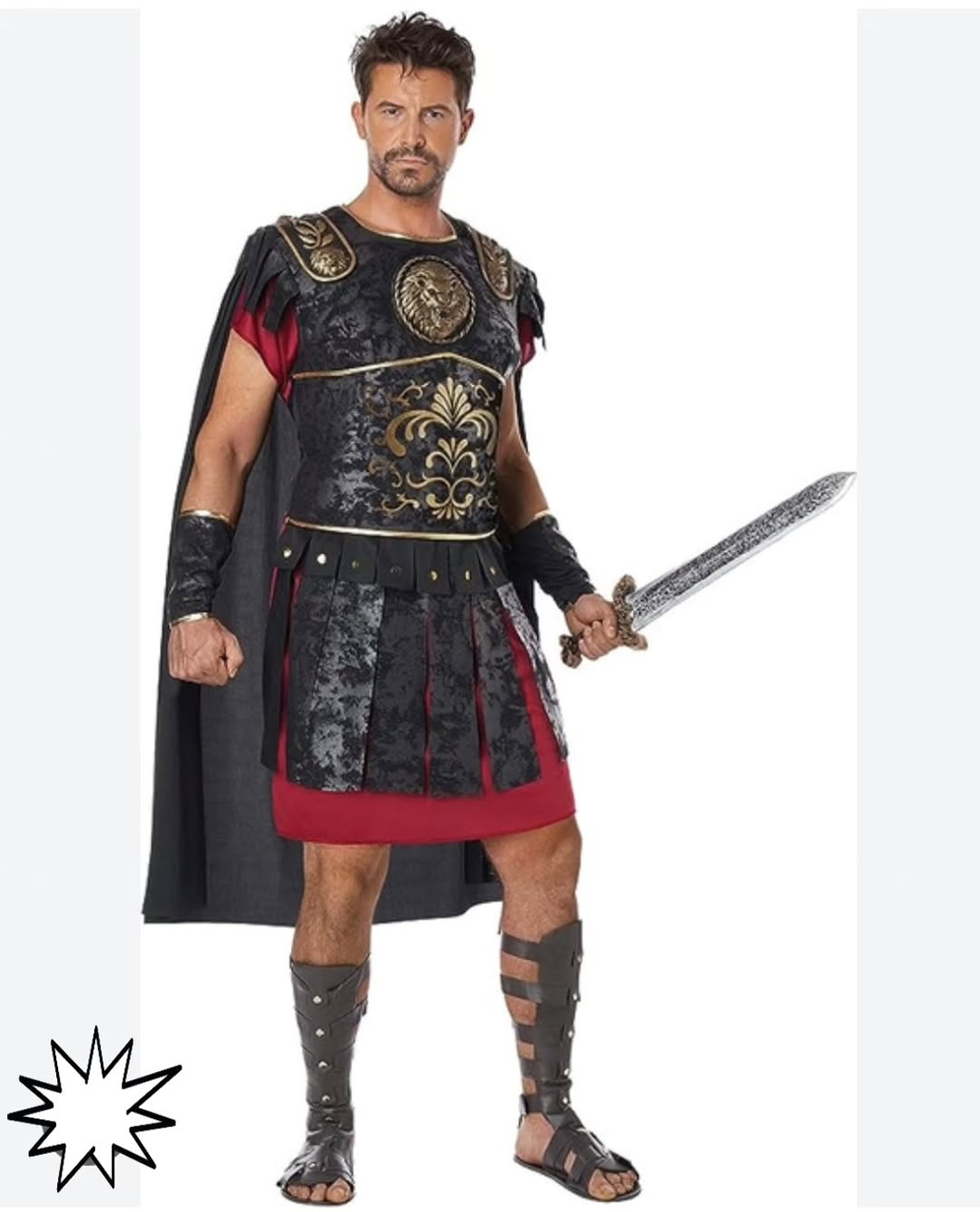 Disfraz de gladiador romano
